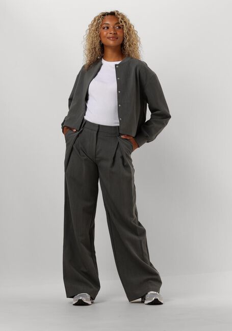 Grijze SELECTED FEMME Pantalon SLFBLAKE PANTS - large