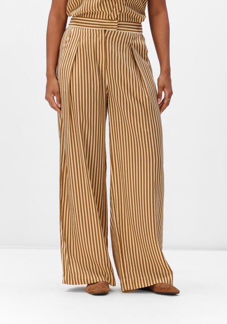 Bruine SUNCOO Wijde broek JORYS - large
