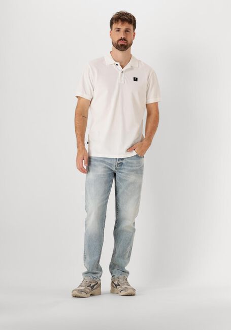 Witte BUTCHER OF BLUE Polo ARMY PIQUE POLO - large