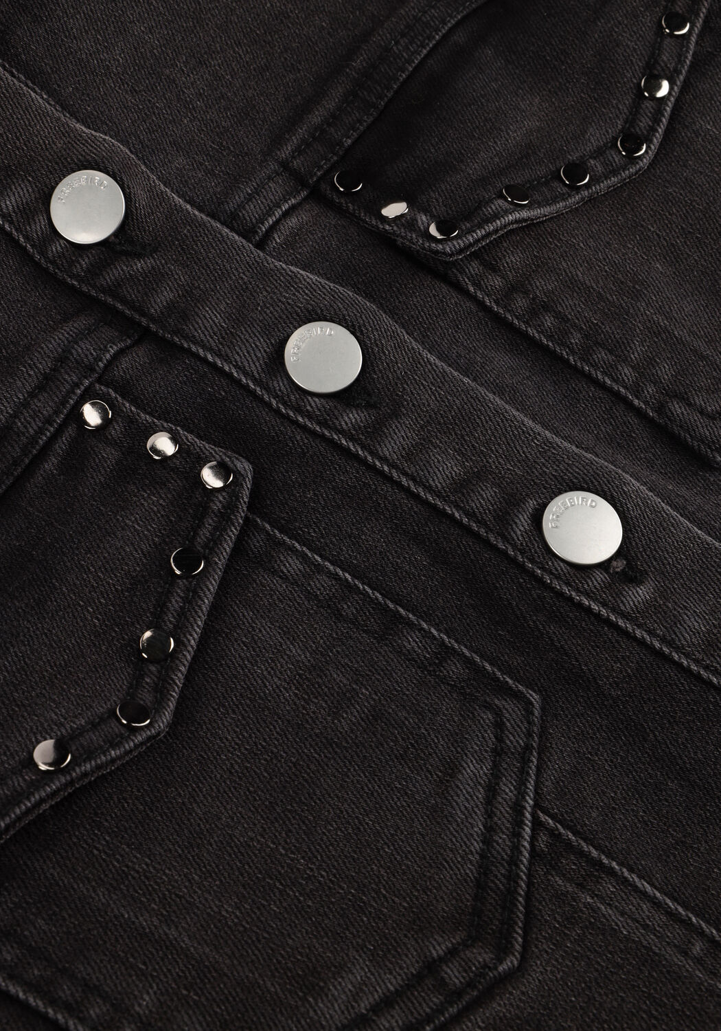 Zwarte FREEBIRD Maxi jurk DANYA - large