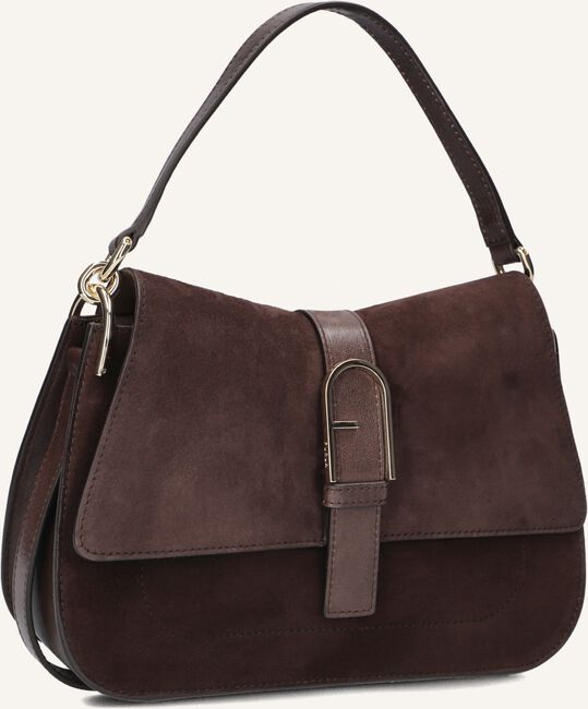 Bruine FURLA Schoudertas FLOW M TOP HANDLE Bruine FURLA Schoudertas FLOW M TOP HANDLE - large