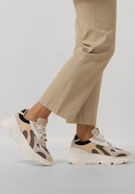 Beige RED-RAG Lage sneakers 76994 - large
