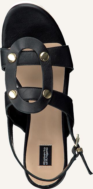 Zwarte ROBERTO D'ANGELO Platte sandalen 461 Zwarte ROBERTO D'ANGELO Platte sandalen 461 - large