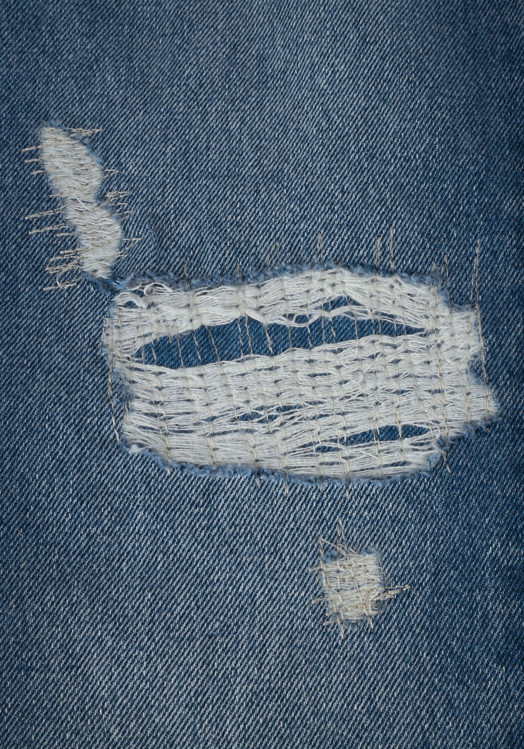 Blauwe TOMMY HILFIGER Straight leg jeans NEW CLASSIC STRAIGHT HW A BABE - large