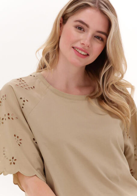 Khaki MOS MOSH T-shirt AWE O-SS ANGLALEE TEE - large