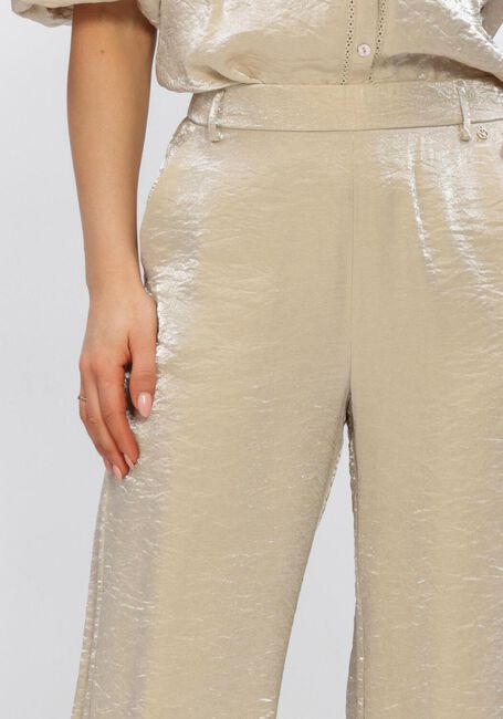 Beige NUKUS Wijde broek LINSEY PANTS - large