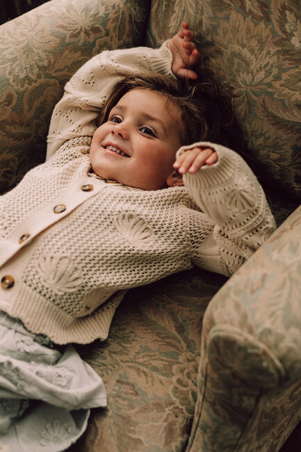 Gebroken wit BAJE STUDIO Vest MOON Gebroken wit BAJE STUDIO Vest MOON - large