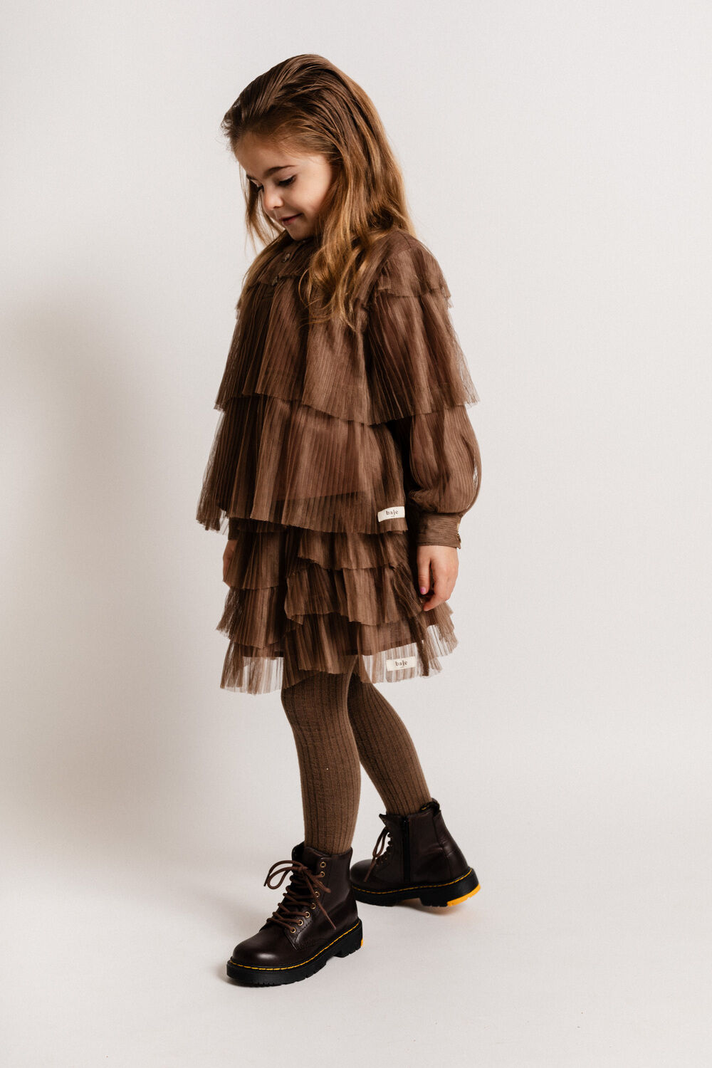 Bruine BAJE STUDIO Blouses MEYRIN - large