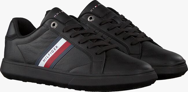 Zwarte TOMMY HILFIGER Lage sneakers ESSENTIAL CUPSOLE - large