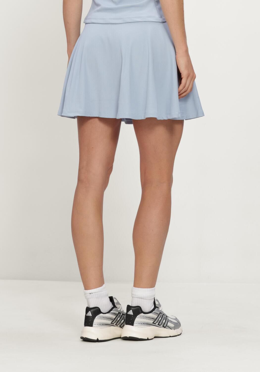 Lichtblauwe AIRFORCE Tennisrokjes RIBBED TENNIS SKIRT - large