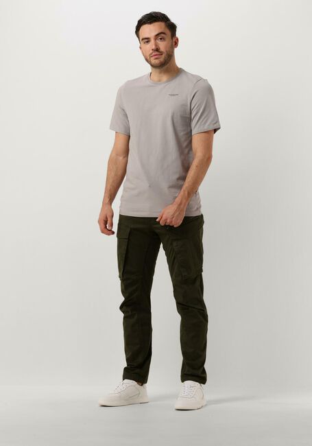 Lichtgrijze G-STAR RAW T-shirt SLIM BASE R T S/S - large