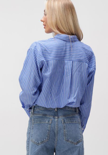 Blauwe BY-BAR Blouses LISE STRIPE BLOUSE - large