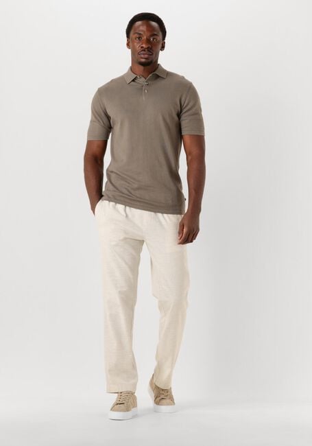Taupe THE GOODPEOPLE Polo PLAN - large