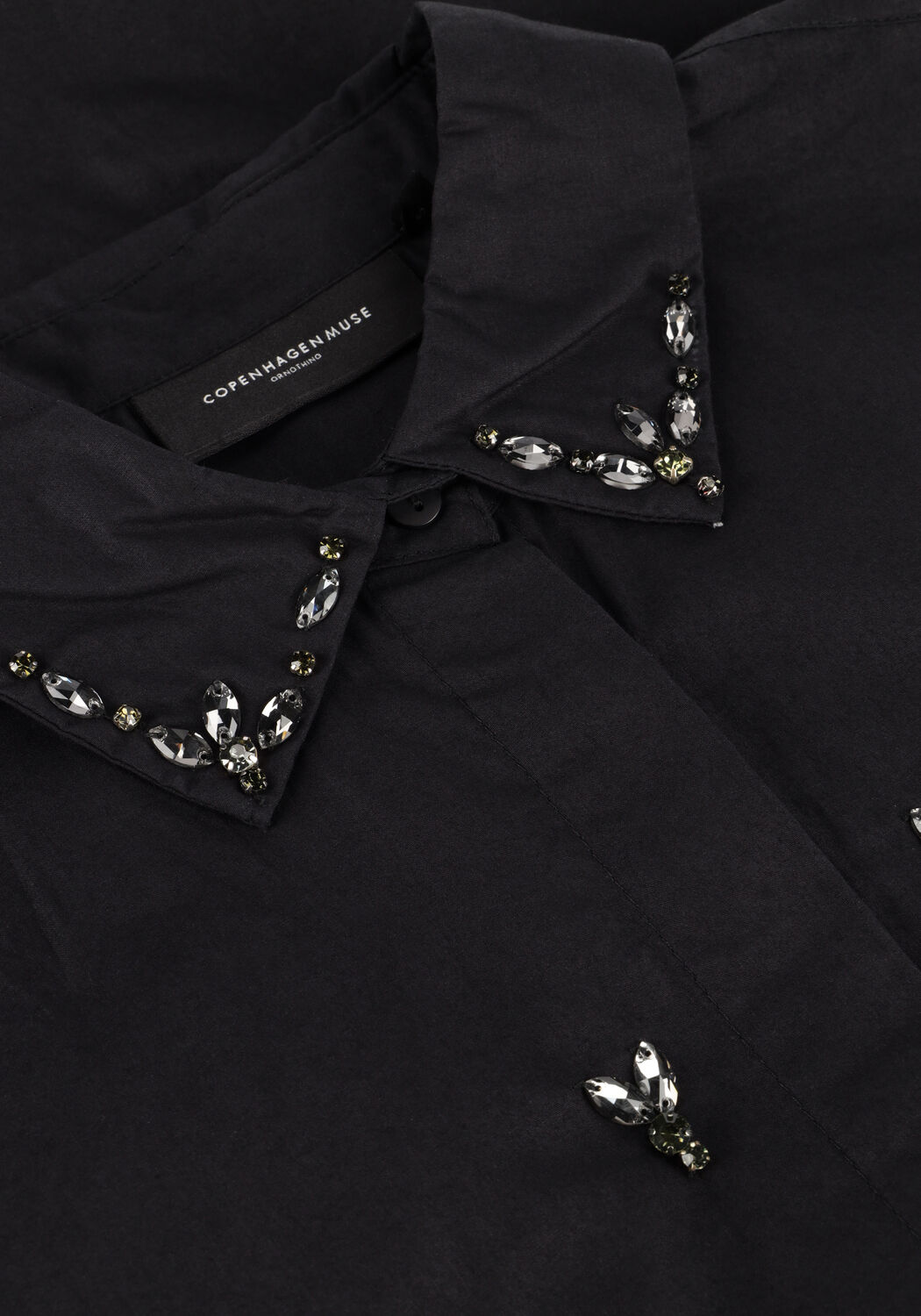 Zwarte COPENHAGEN MUSE Blouses CMVATAN-SHIRT - large
