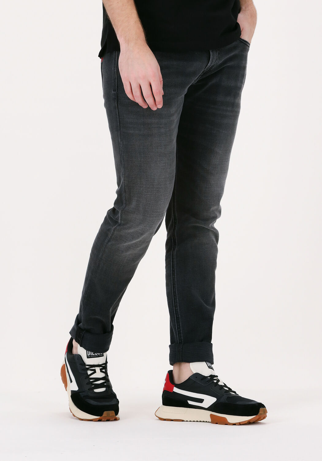 Donkergrijze DIESEL Skinny jeans 1979 SLEENKER | Omoda