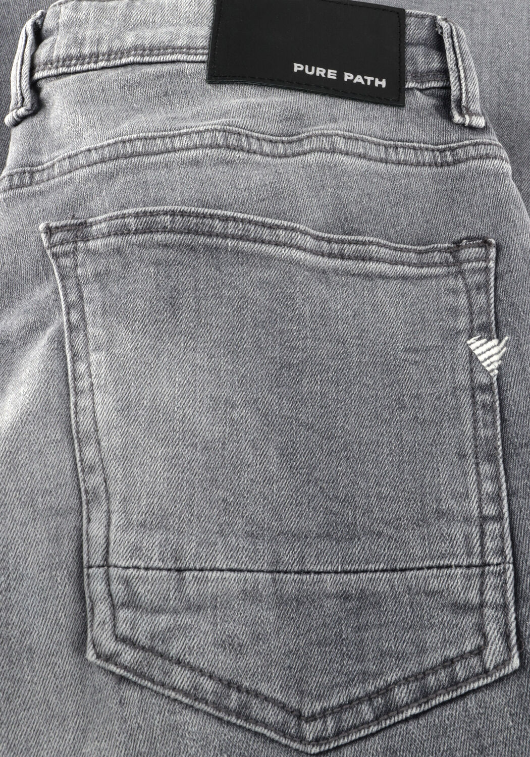 Grijze PURE PATH Slim fit jeans THE JONE SKINNY FIT JEANS - large