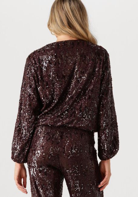 Bruine CO'COUTURE Jack SOPHIECC SEQUIN BALLOON JACKET - large