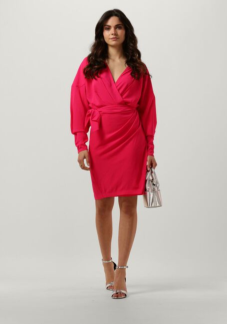 Roze FREEBIRD Mini jurk WV-DRAPE-PES-23-1 - large