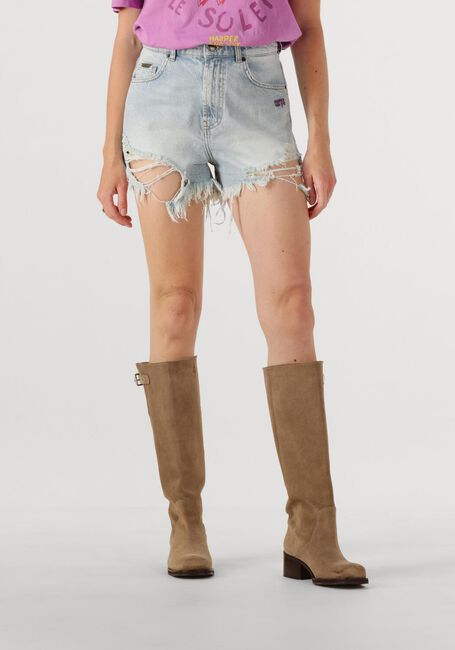 Lichtblauwe HARPER & YVE Korte broek YVE-SH - large