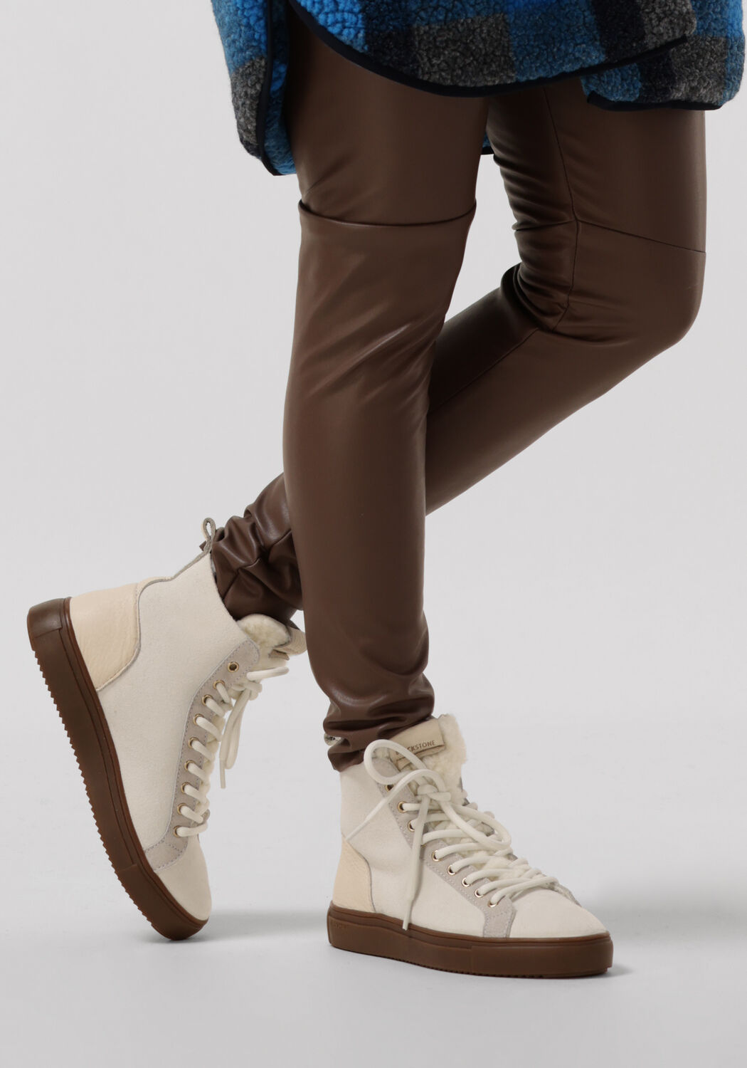 Blackstone hoge top sneakers