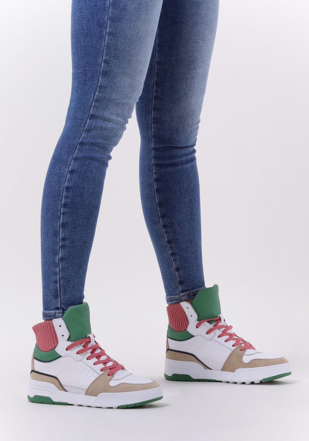 Tommy hilfiger sneakers dames roze store