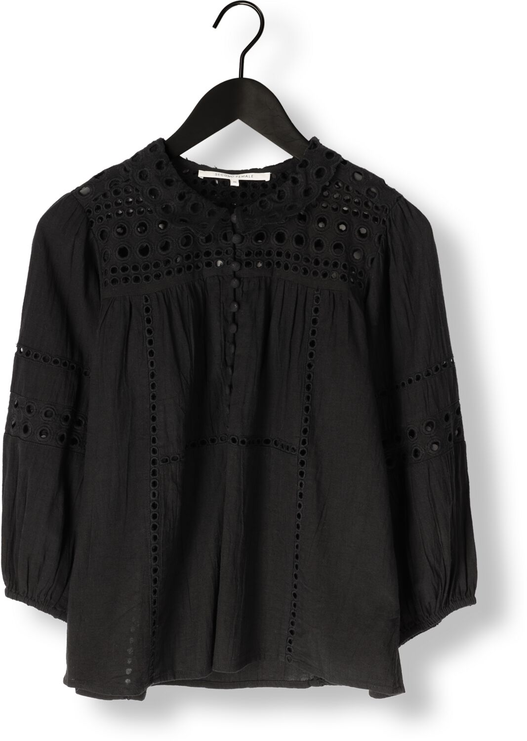 SECOND FEMALE Dames Blouses Brunie Blouse Zwart