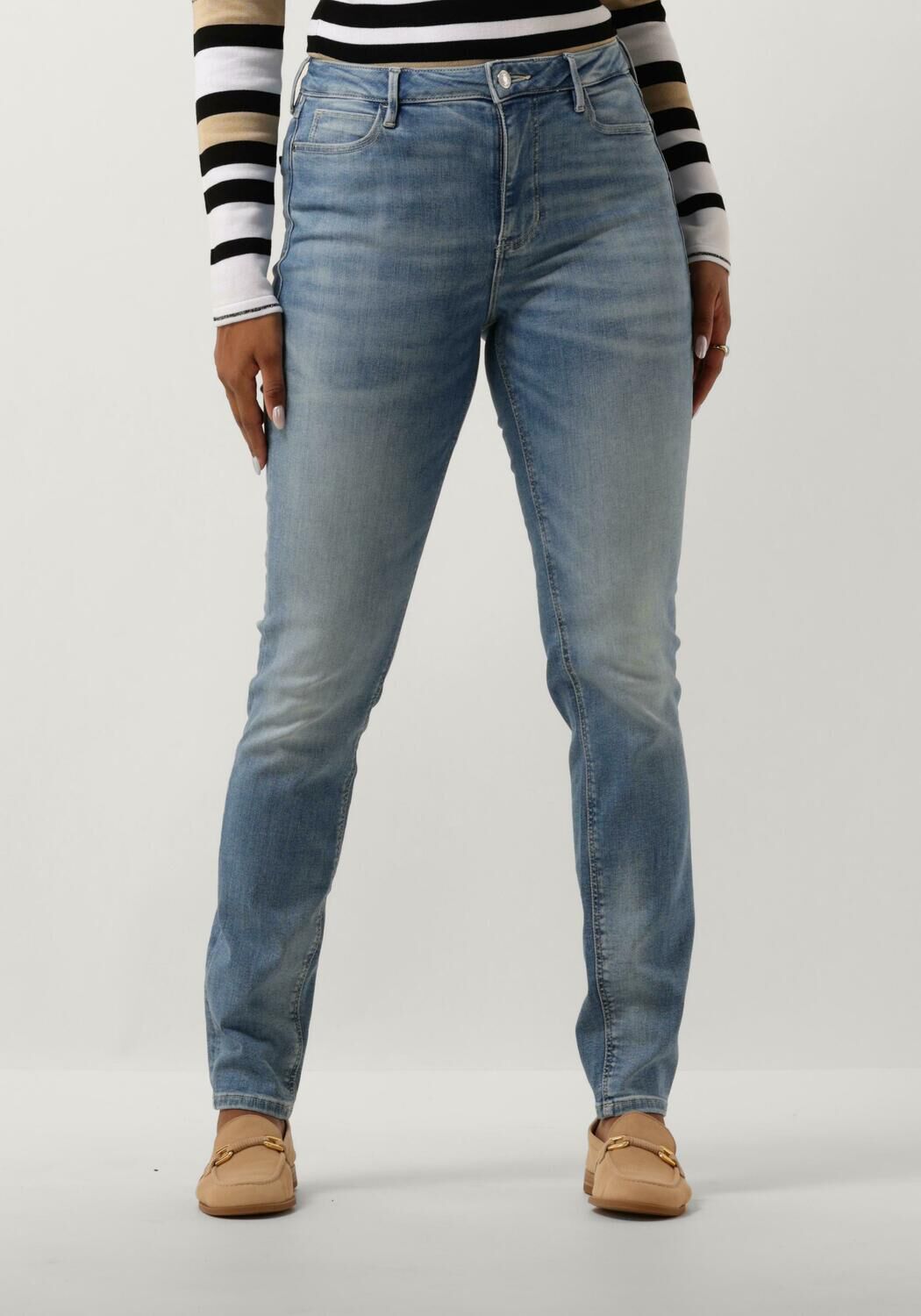 GUESS Dames Jeans 1981 Skinny Blauw