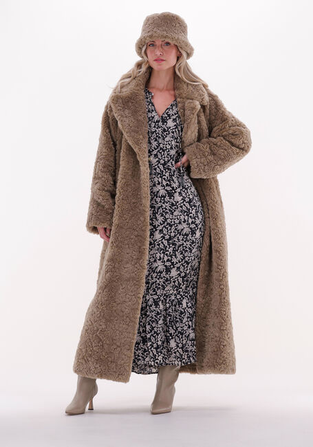 Zwarte MOLIIN Maxi jurk LIBERTY - large