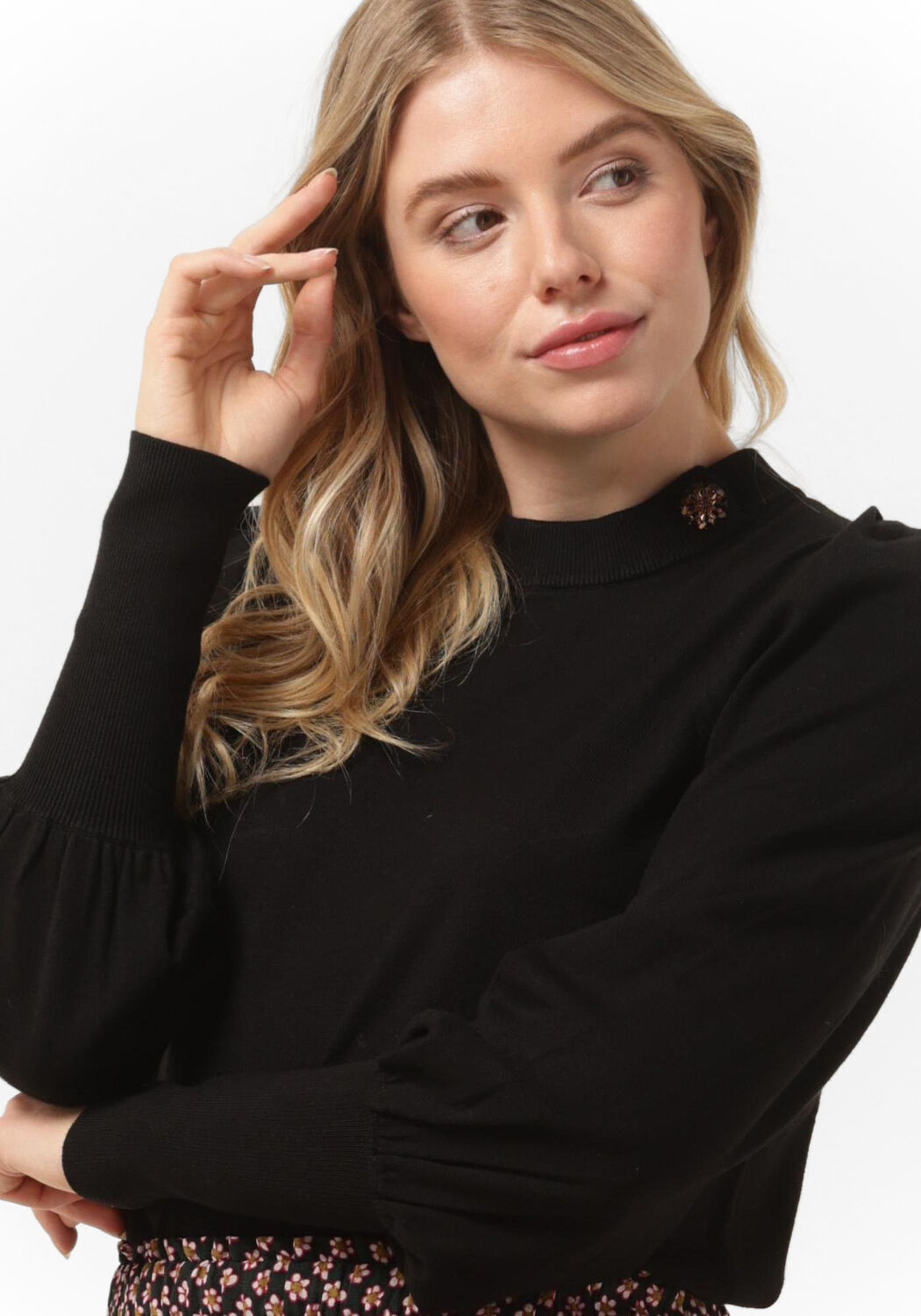 zwarte fabienne chapot trui beatrice pullover