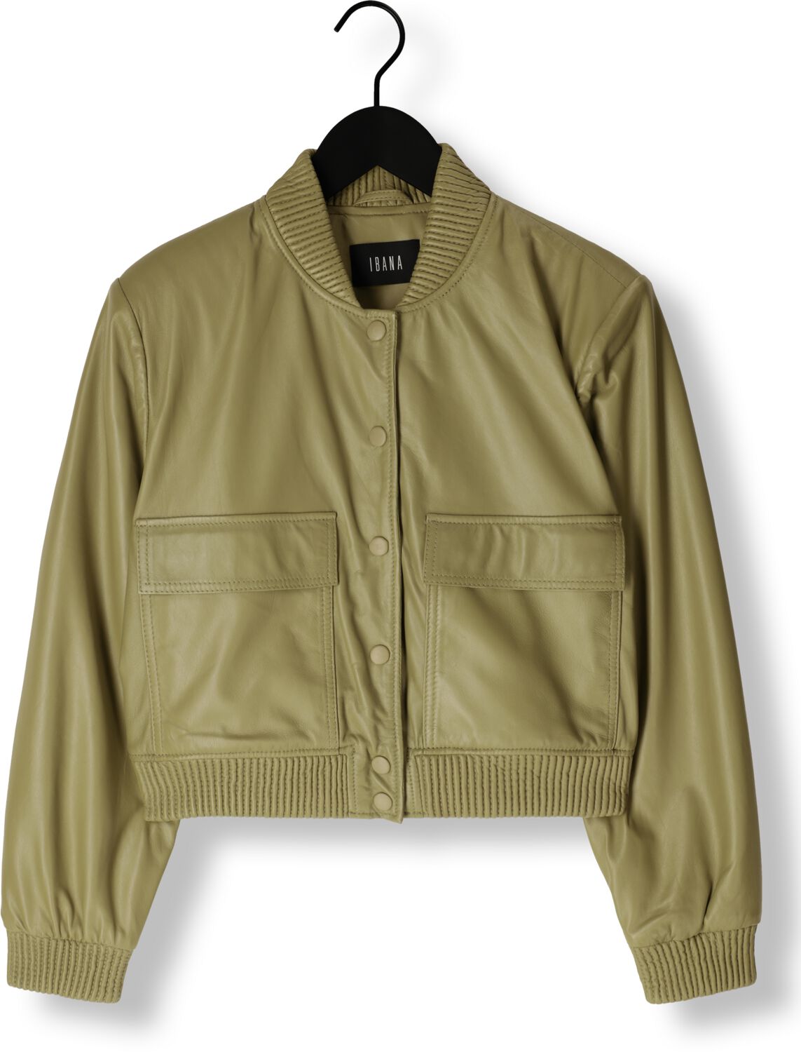 IBANA Dames Jassen Jack Zakken Groen