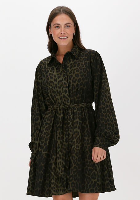 Groene EST'SEVEN Mini jurk EST'JOLANDA DRESS - large