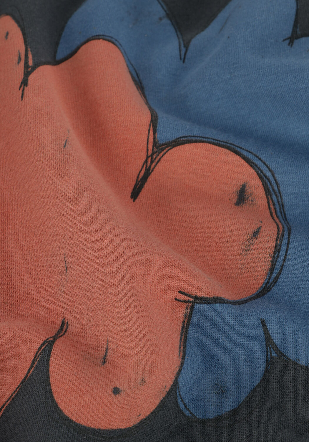 Grijze L&Ouml;TIEKIDS Sweater W24-87-32 - large