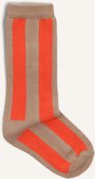 Bruine Sproet & Sprout Sokken SOCKS STRIPE TOMATO Bruine Sproet & Sprout Sokken SOCKS STRIPE TOMATO - medium