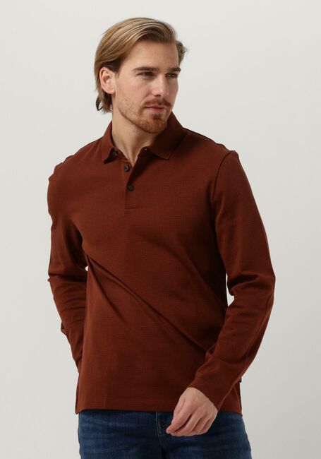 Bruine BOSS BLACK Polo PLEINS 31 - large