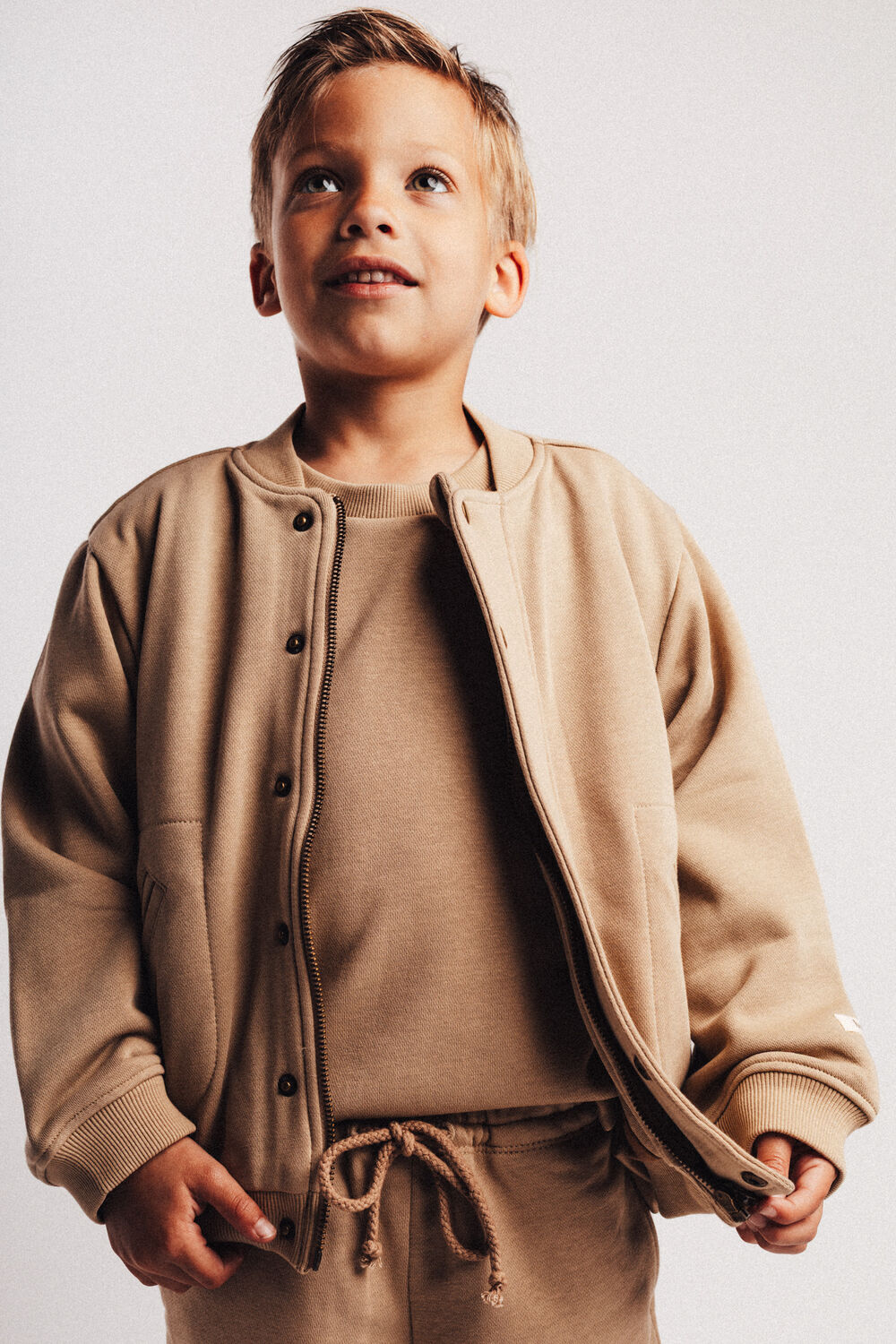 Taupe BAJE STUDIO Overshirts JAEN - large