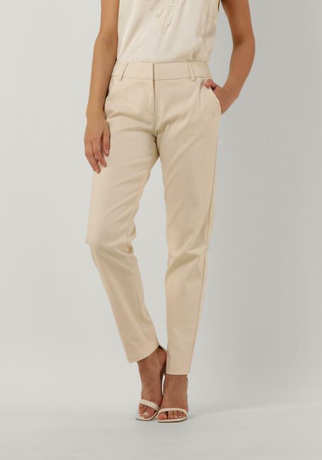 Gebroken wit SUMMUM Pantalon TROUSERS CLASSIC STRETCH (4S100) - large
