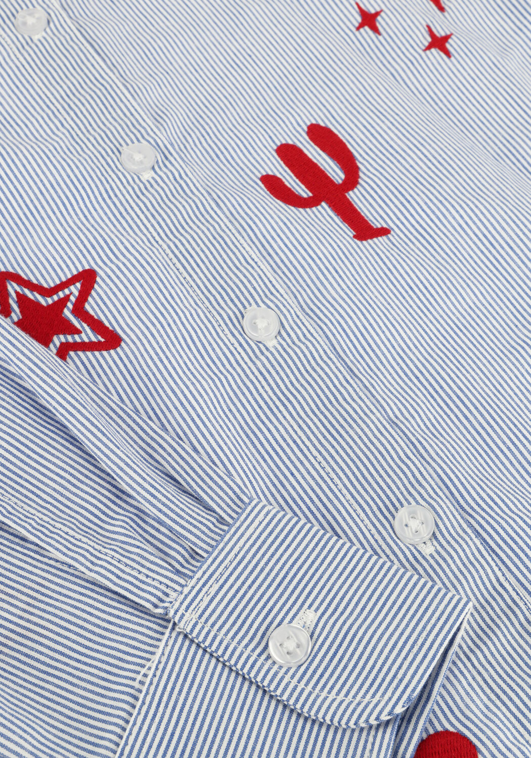 Lichtblauwe VINGINO Blouses LOTTA - large