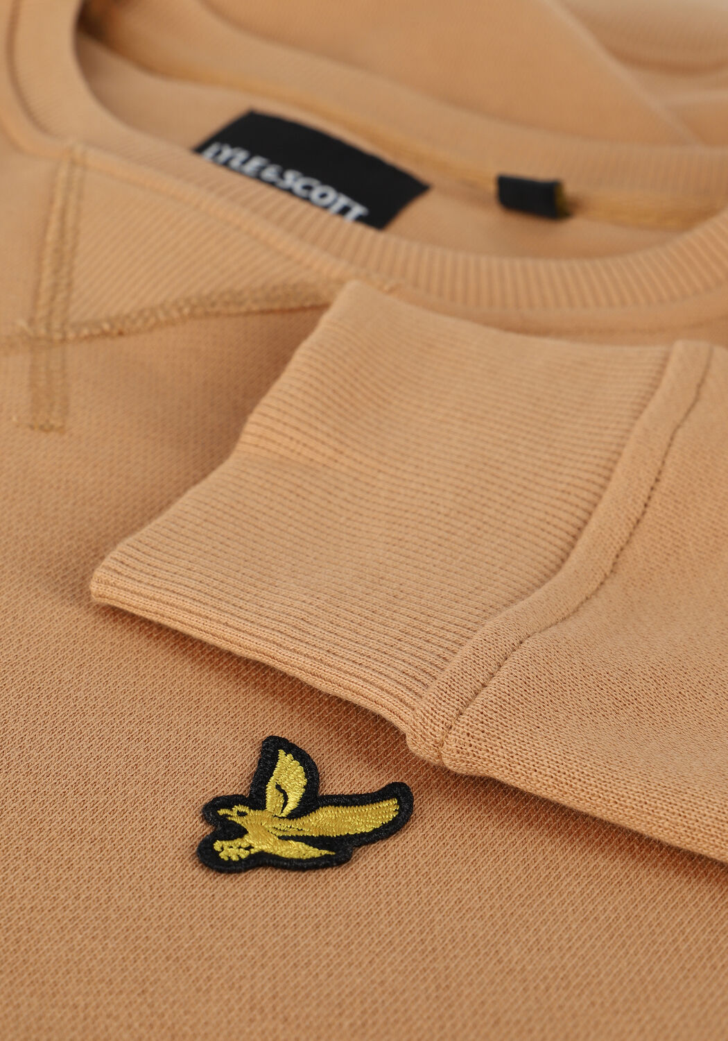 Oranje LYLE & SCOTT Sweater CREW NECK SWEATSHIRT - large