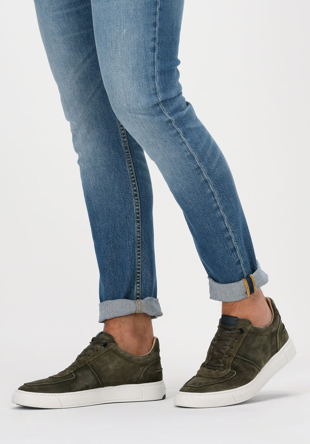 Groene VAN BOMMEL Lage sneakers 16422 - large