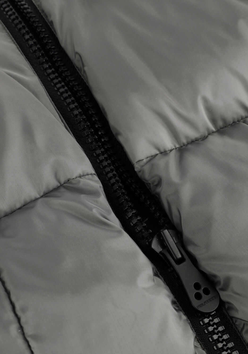 Donkergrijze PEUTEREY Gewatteerde jas NUNKI MQN 02 - large