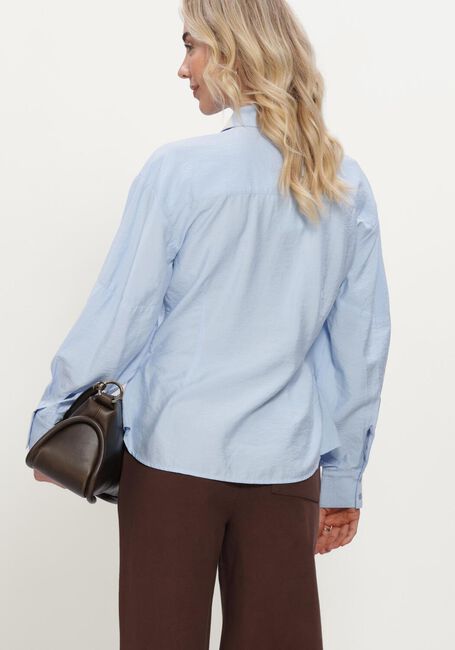 Blauwe MSCH COPENHAGEN Blouses MSCHSELMA SHIRT - large