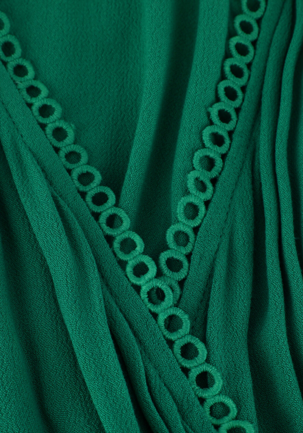 Groene SUNCOO Midi jurk CLELYA - large