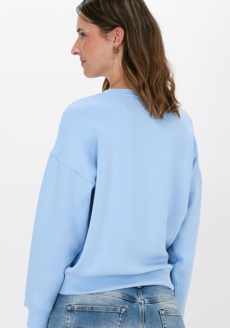Lichtblauwe MSCH COPENHAGEN Sweater IMA DS SWEATSHIRT - large