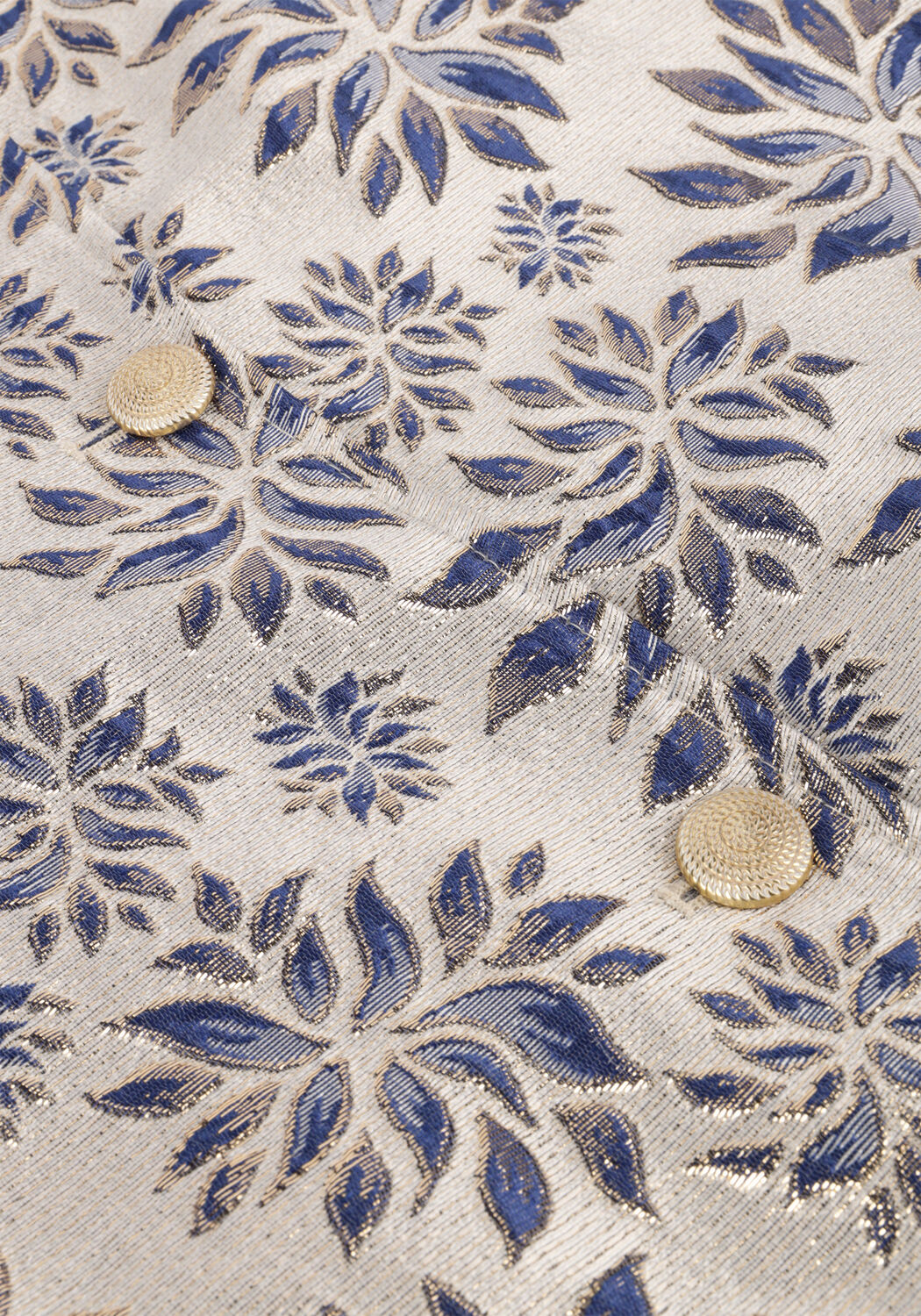 Blauwe NUKUS Jack MAUREEN JACKET FLOWER - large