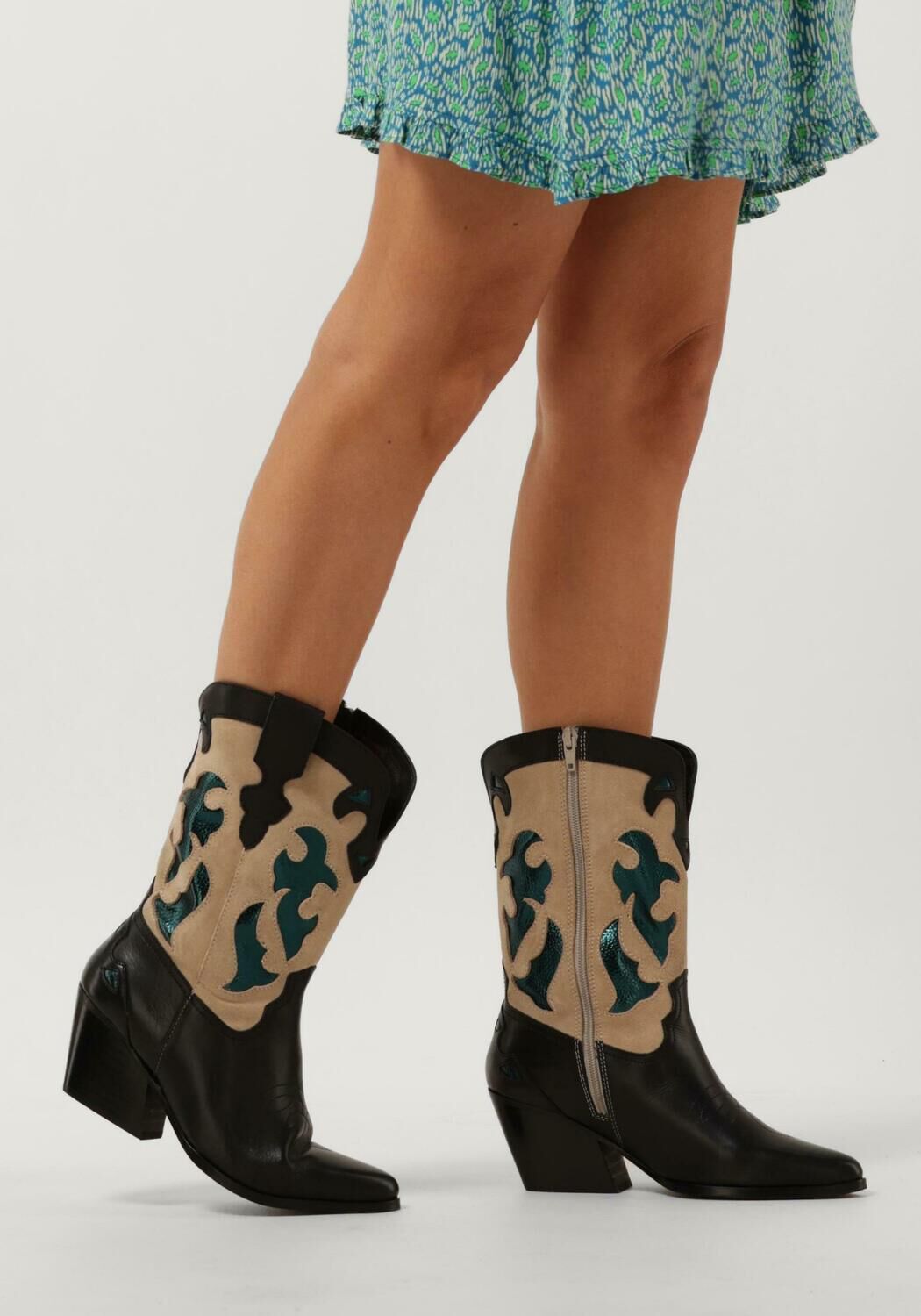 Zwarte OMODA Cowboylaarzen LPLOLA-15 - large