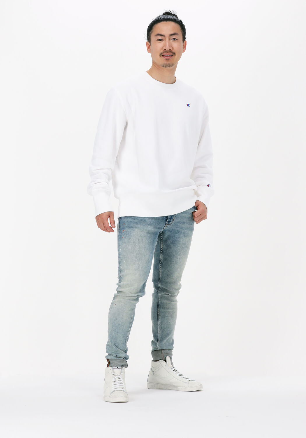 Champion sweater grijs shop tiffany