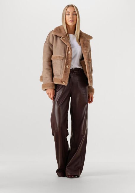 Bruine STUDIO AR Faux fur jas FAJE - large