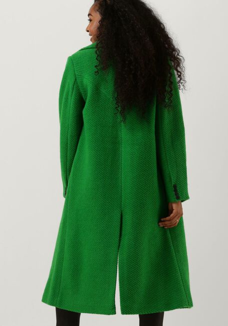 Groene Y.A.S. Mantel YASINFERNO LONG WOOL MIX COAT - large