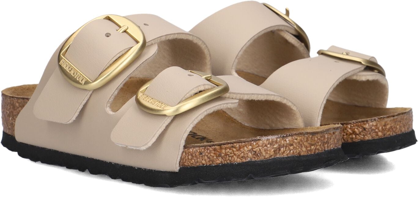 BIRKENSTOCK Beige Slippers Arizona Big Buckle
