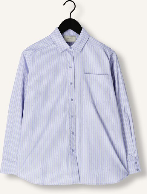 Blauwe NEO NOIR Blouses DALMA STRIPE STONE SHIRT Blauwe NEO NOIR Blouses DALMA STRIPE STONE SHIRT - large